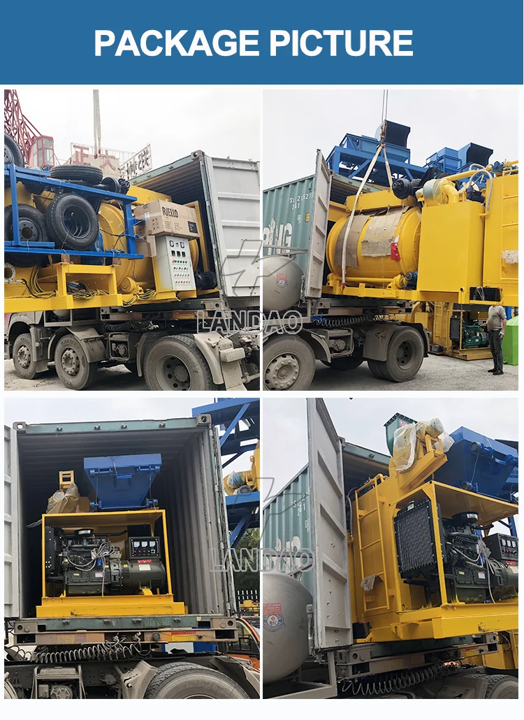 Road Construction New Bitumen Hot Mix Machine Asphalt Premix Small Plant