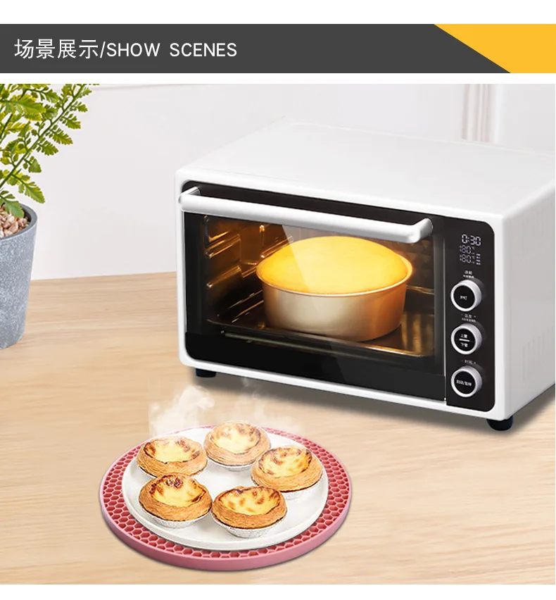 Tableware Coaster Pot Cup Plate Pad 3mm Thin Hot Pots Pans Kitchen Utensils Soft And Durable Silicone Mat Heat Insulation