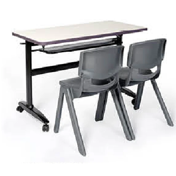 Hot Sale High Quality Wholesale plastic desk chair kids furniture and set With Long-term Service