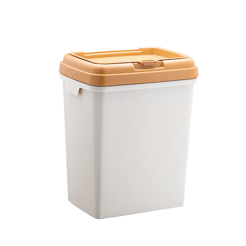Plastic Animals Anti-moisture Airtight Pet Dog Cat Food Kitchen Storage Food Organizer Container Pet Food Bucket