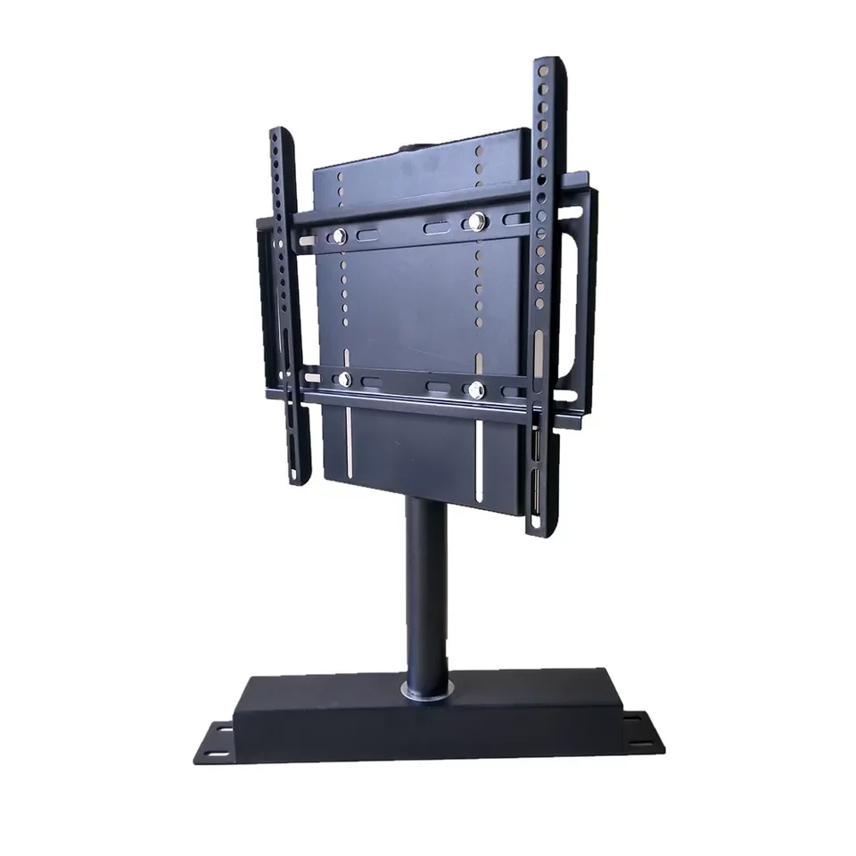 PM-TV-10 electric remote control motorized tv lift on Cabinet