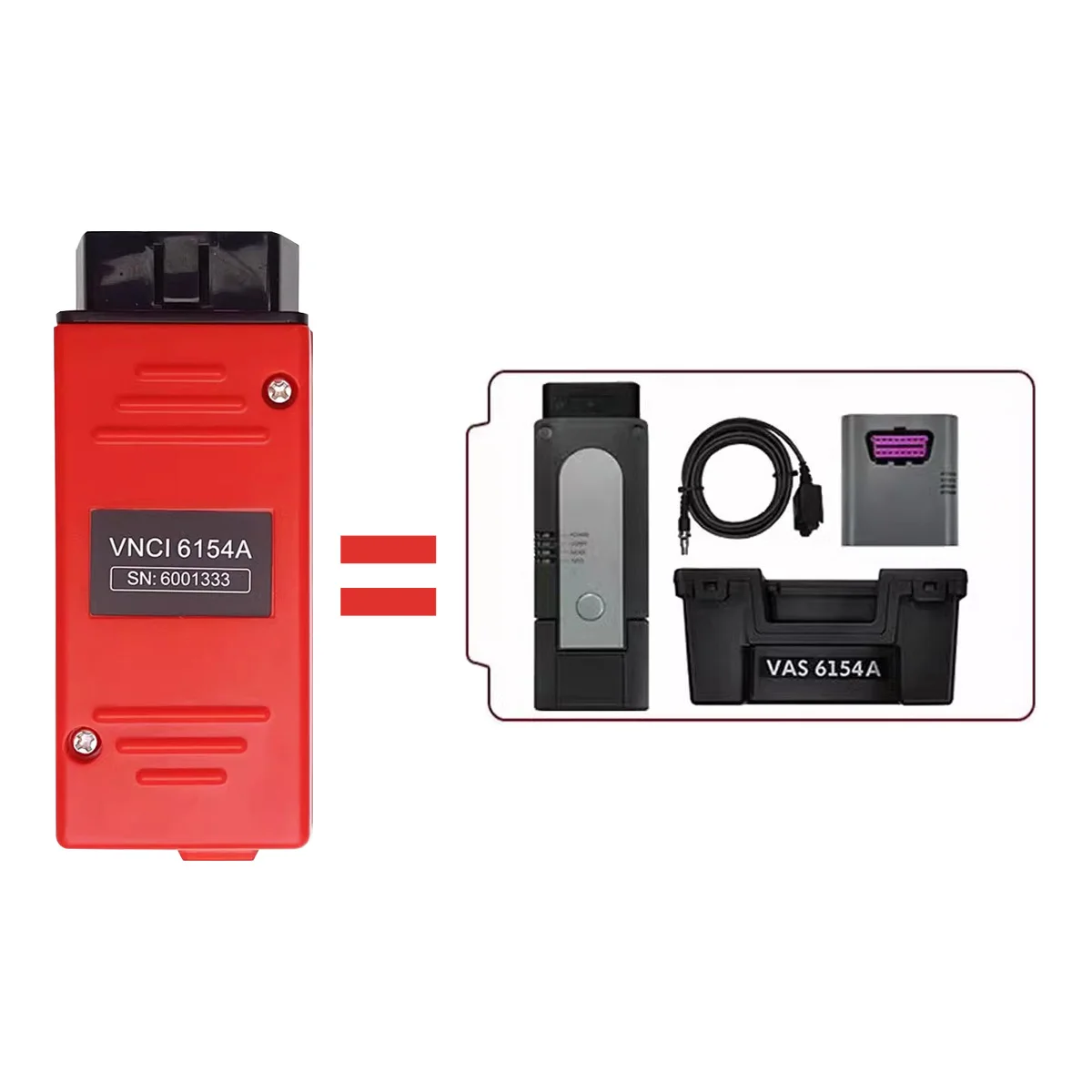 VNCI 6154A VW. Специальный инструмент для проверки диагностического прибора Audi Skoda + компьютер Lenovo T450 i5 твердотельный накопитель 500 ГБ