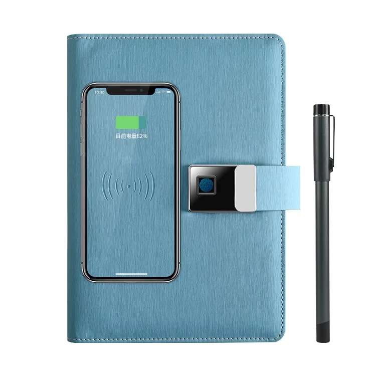 Manufacturer Custom Bluetooth Smart Writing Pen & Notebook with Power Bank