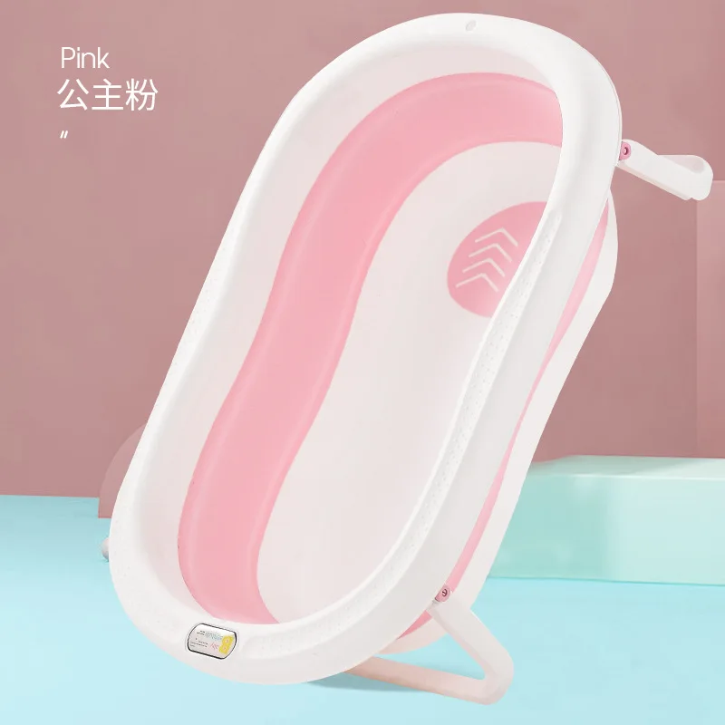 2021New arrival hot sale high quality big size plastic foldable baby bathtub inflatable baby bathtub