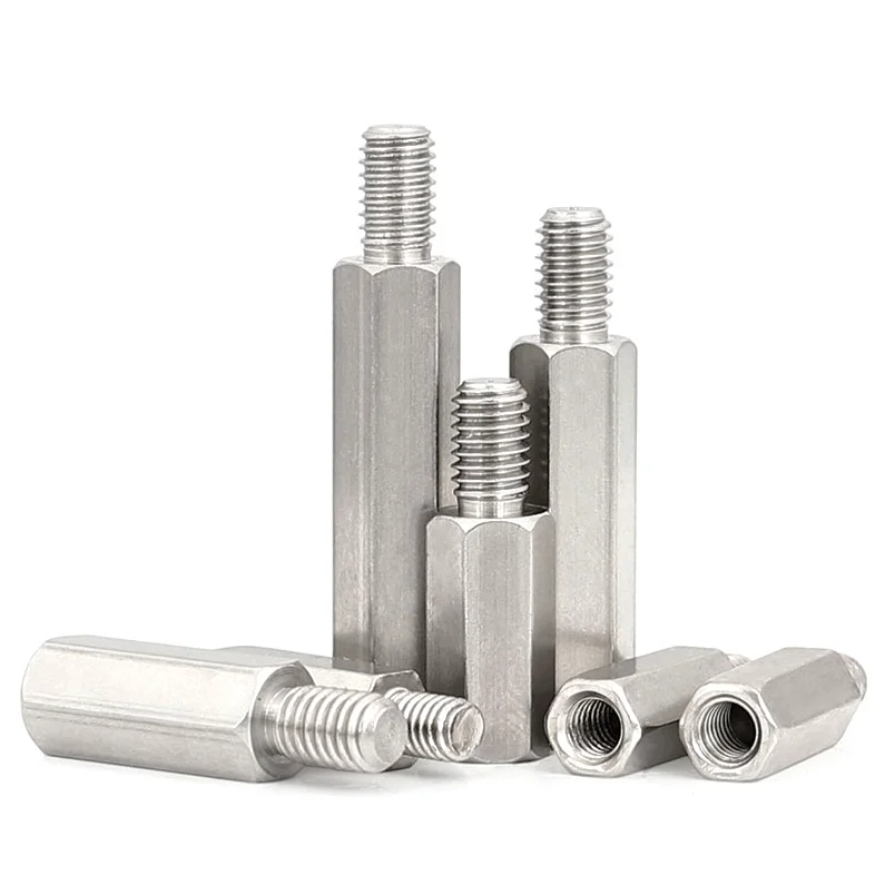 SDPSI DCTStainless Steel A2 Hex Threaded Male Female PCB Spacer Standoff Screw