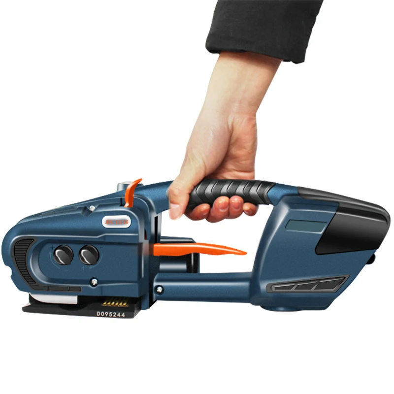 
HandHeld Electric Battery PP PET Strapping Tool Carton strapper Brick Tensioner Wrapping Tool 