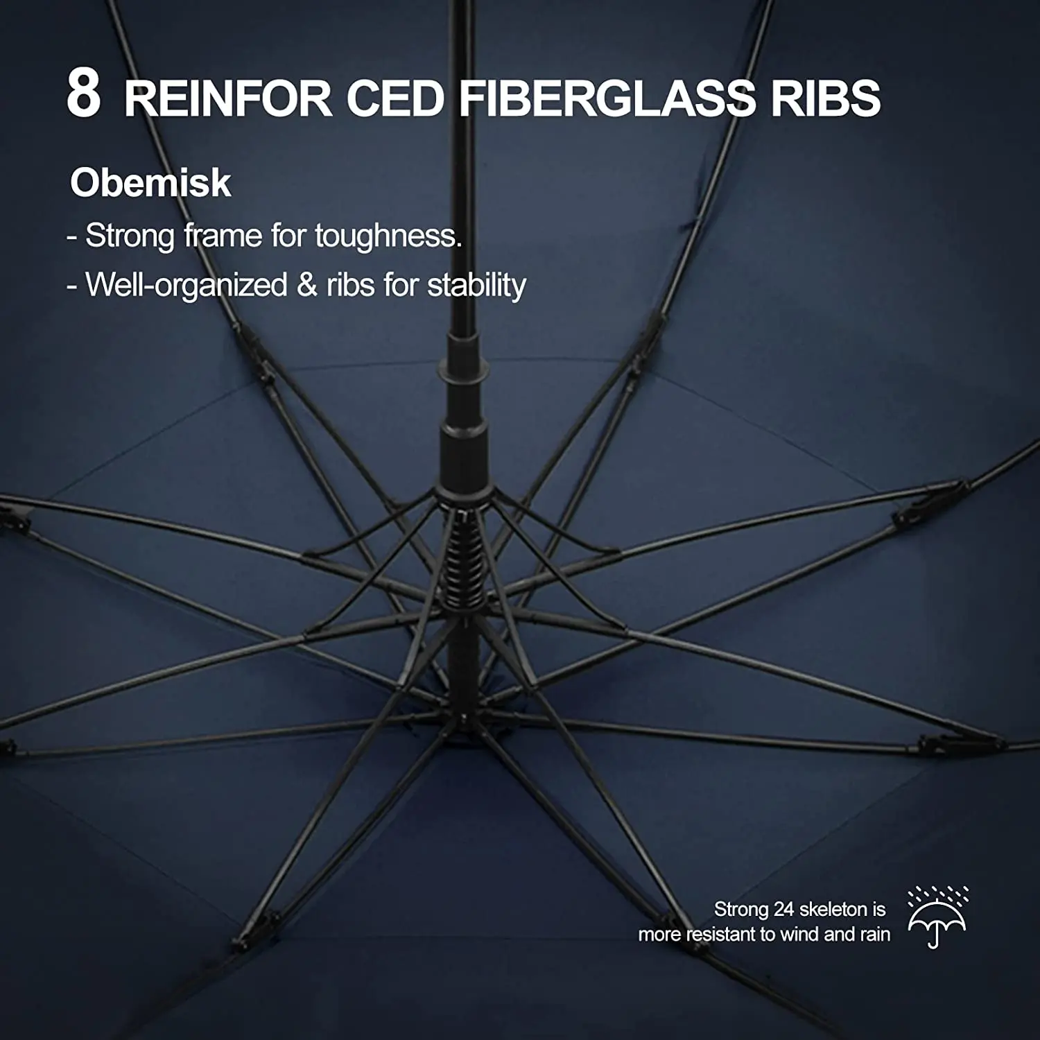 Umbrella Manufacturer Premium Quality Large Custom Golf Umbrella With Logo Print Strongly Windproof guarda chuva