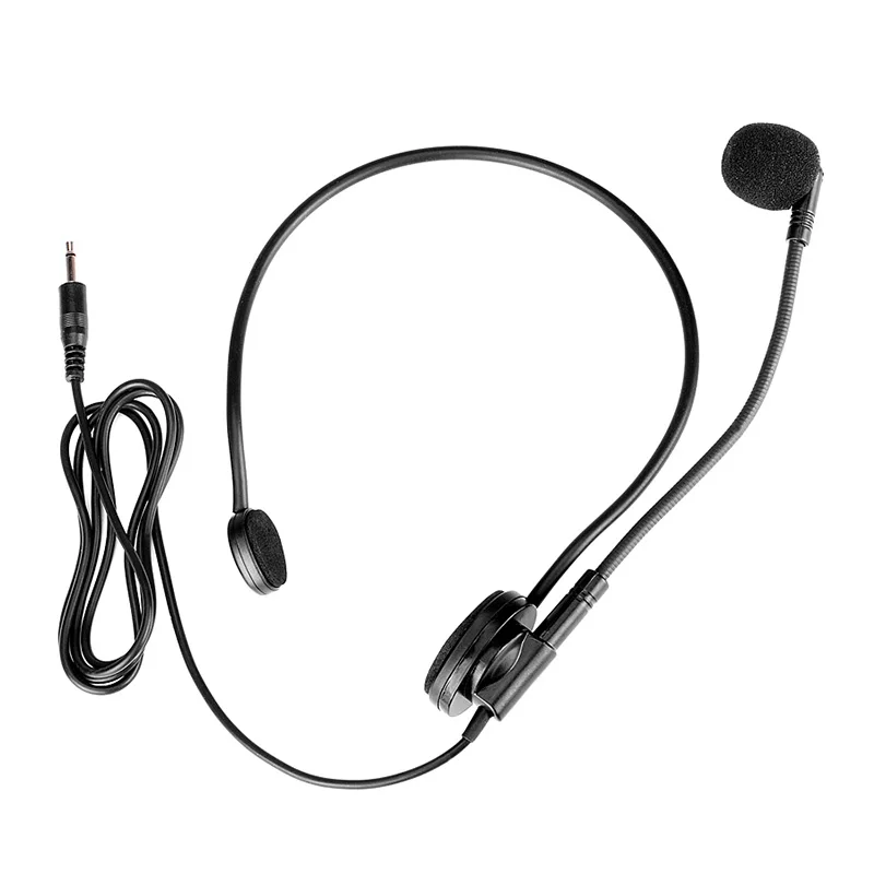 Takstar HM-700 Headworn Condenser Microphone Professional 3.5MM Wired Microphone Headset Studio Speaker Voice Amplifier