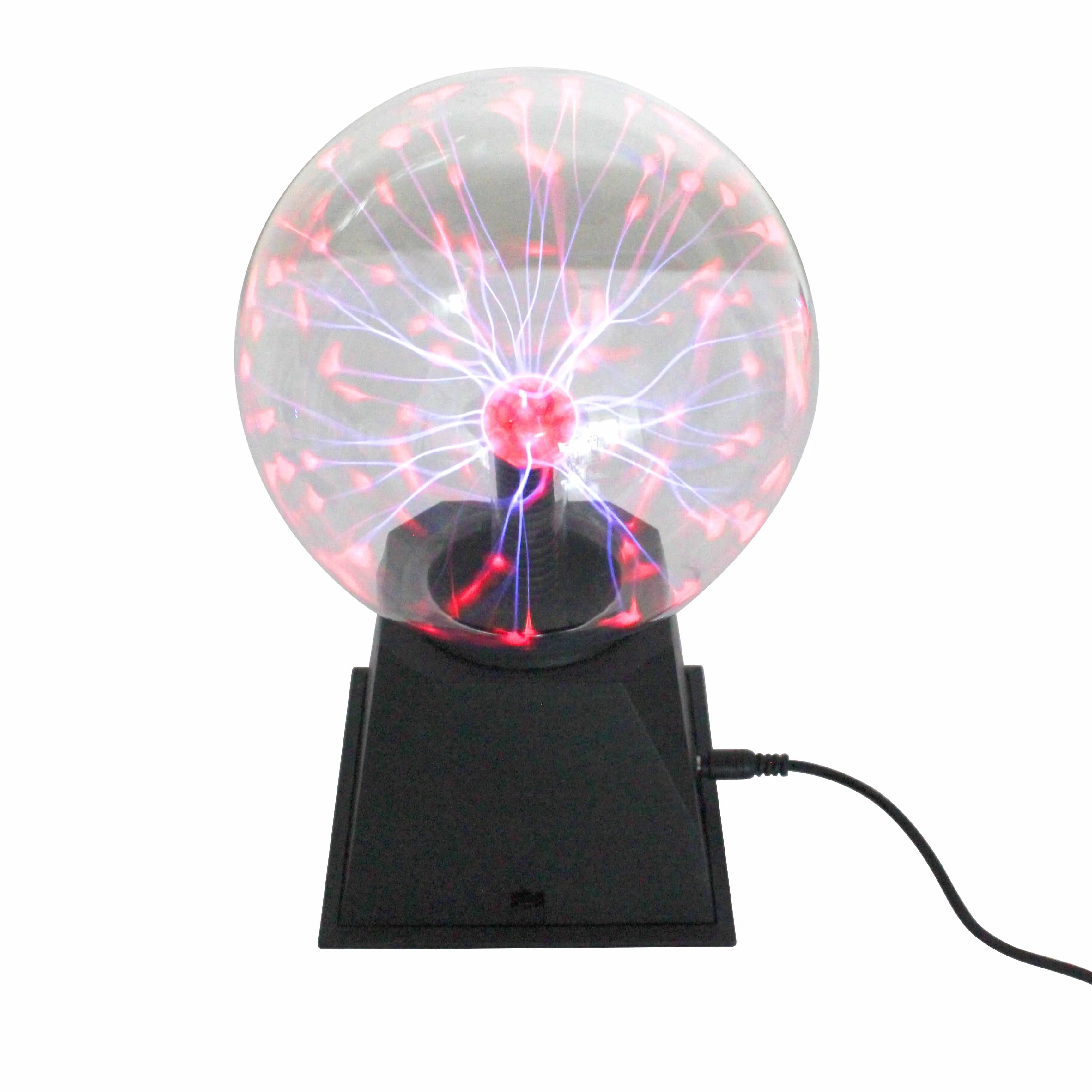Teaching Use Science Plasma Ball Sensitive Plasma Globe Lightning Ball With Adapter