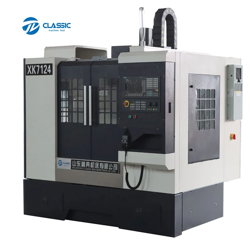 Cnc milling machine XK7124 cnc milling machine taiwan from China factory with competitive price