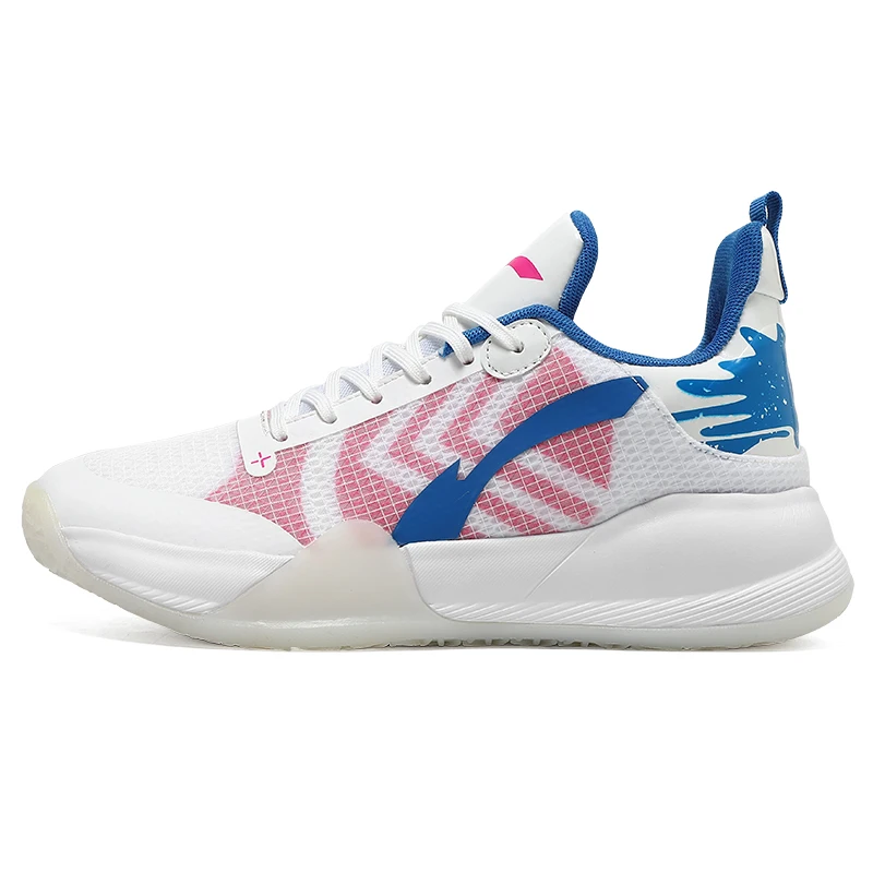 High Elastic Cushioning Rubber Sole Strong Grip Strings Shoes Men Basketball