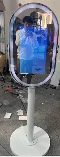 Digital 2024 Hot Sales Mirror Photo Booth Software for Wedding Party Used Portable Mirror Photo Booth Replacement Part