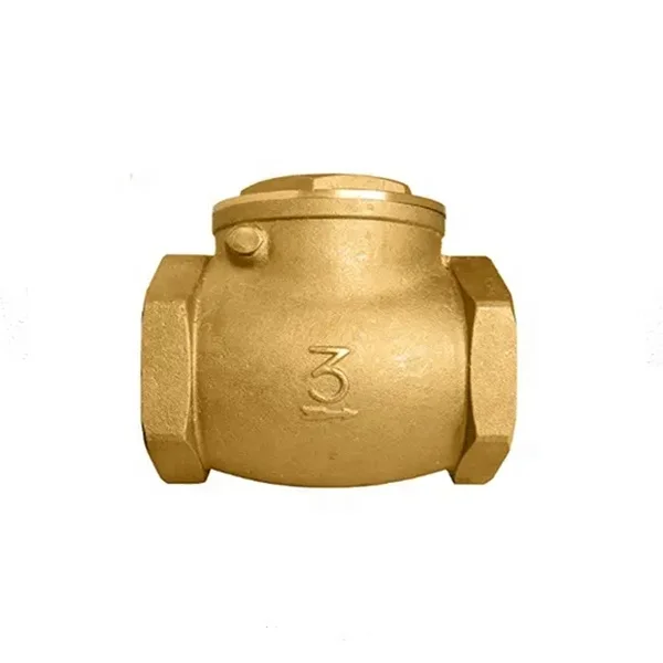 1/2in 1in 2in Brass Swing Check Valve  BSPT Thread Non-return Check Foot Valve