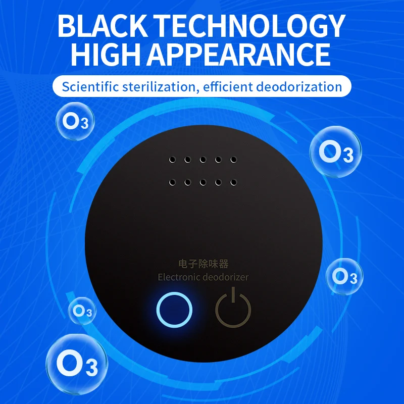 Professional Mini Ozone Machine O3 Air Ozone Generator for Odors for Home Office Basement Kitchen Cars Pets Smoke