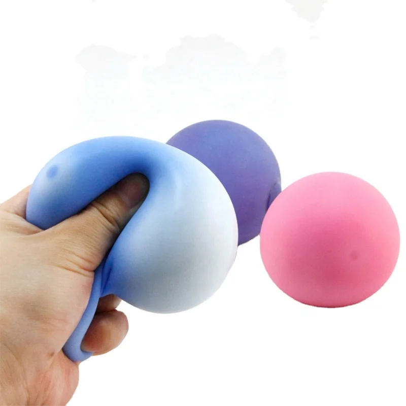 Glow Dark Balls Hot Sale TPR Bulk Target Ceiling Sticky For kids