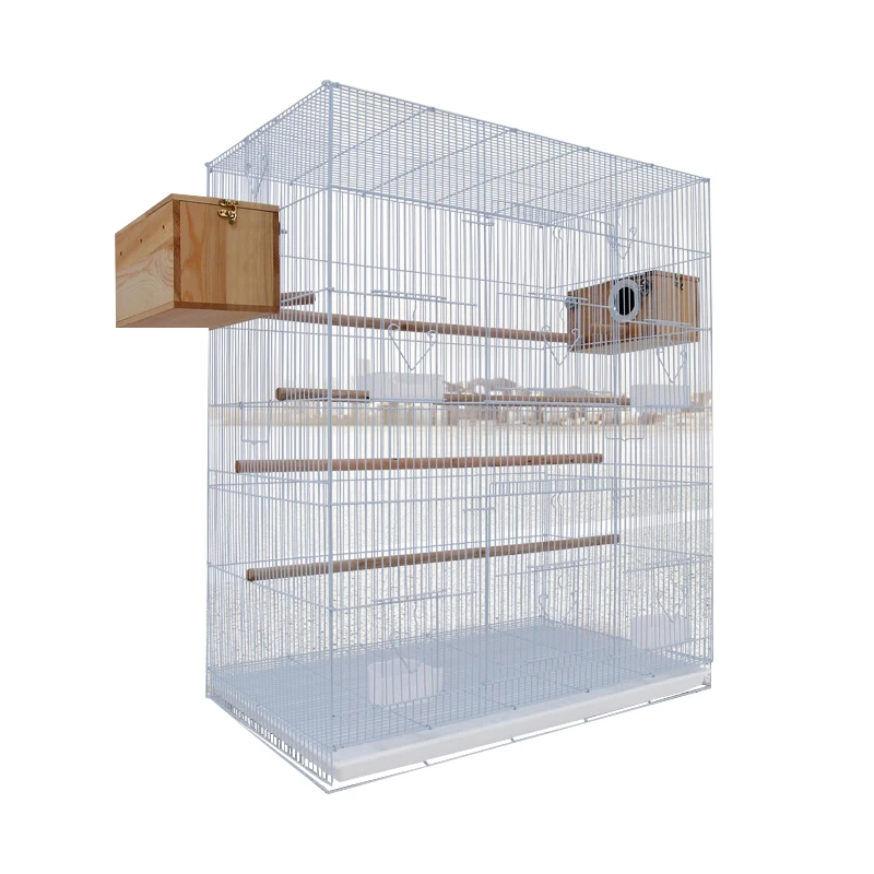 45*76*90cm multi food boxes design large size  parrot budgie canary cage detachable pet birds house