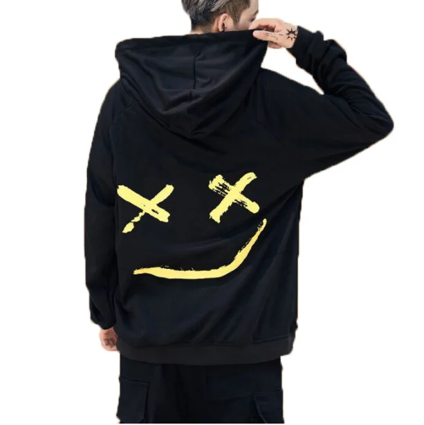 China Manufactory fashionable hoodies men fashion without hood custom long tall hoodie snowboard Connector compatible