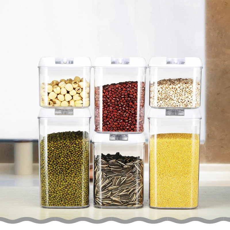 Контейнер для хранения пищевых продуктов без бисфенола А набор контейнеров экологически чистые многофункциональные классические квадратные глянцевые