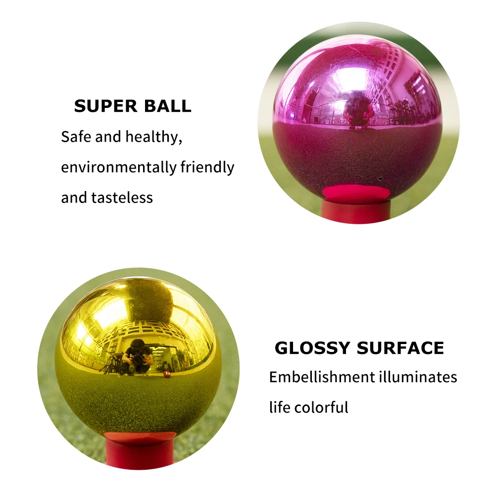 2024 Caiton  New Electroplated Golf Park Balls Golf Balls For Park Golf Balls Custom Logo