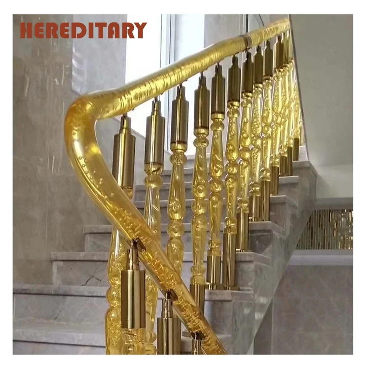 Акриловая лестничная стойка/акриловая лестничная перила/прозрачная акриловая балясина