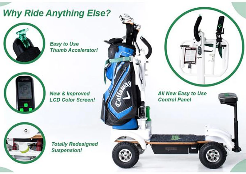 
2021 new Hot sell high speed 1000W 36V 30AH Self-Balancing Electric Scooters 4 Wheel electric golf board Electric Golf Carts 