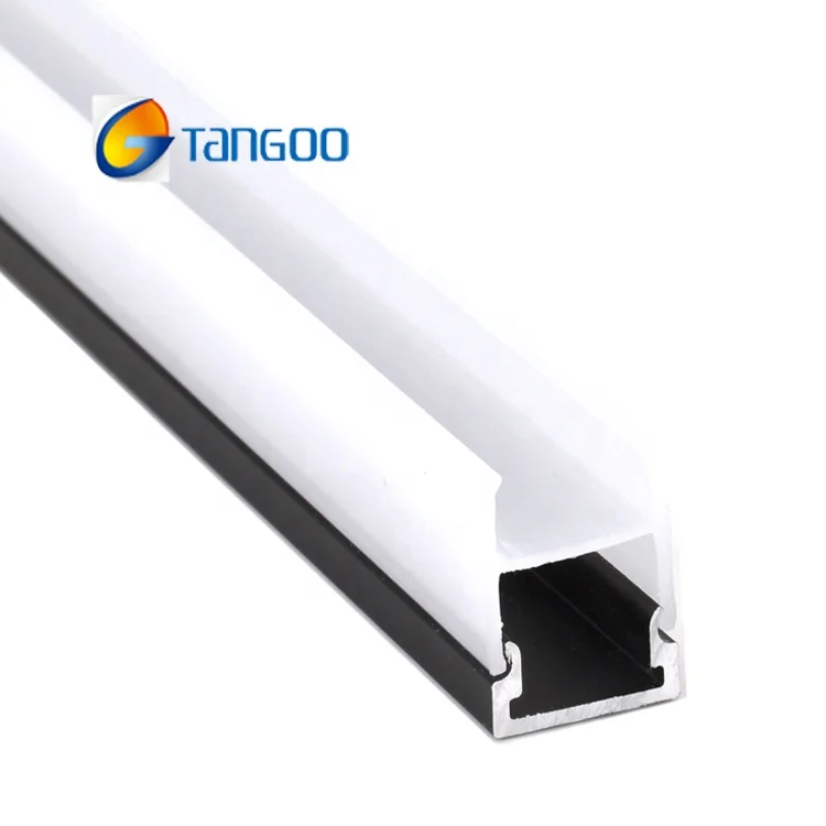 led aluminum profile for glass 6mm, led profile for glass