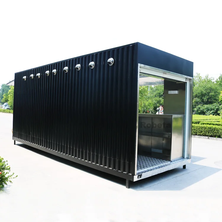 Контейнер Кофейни контейнер пищевой грузовик кафе Кейтеринг трейлер сборный Ресторан контейнер дом