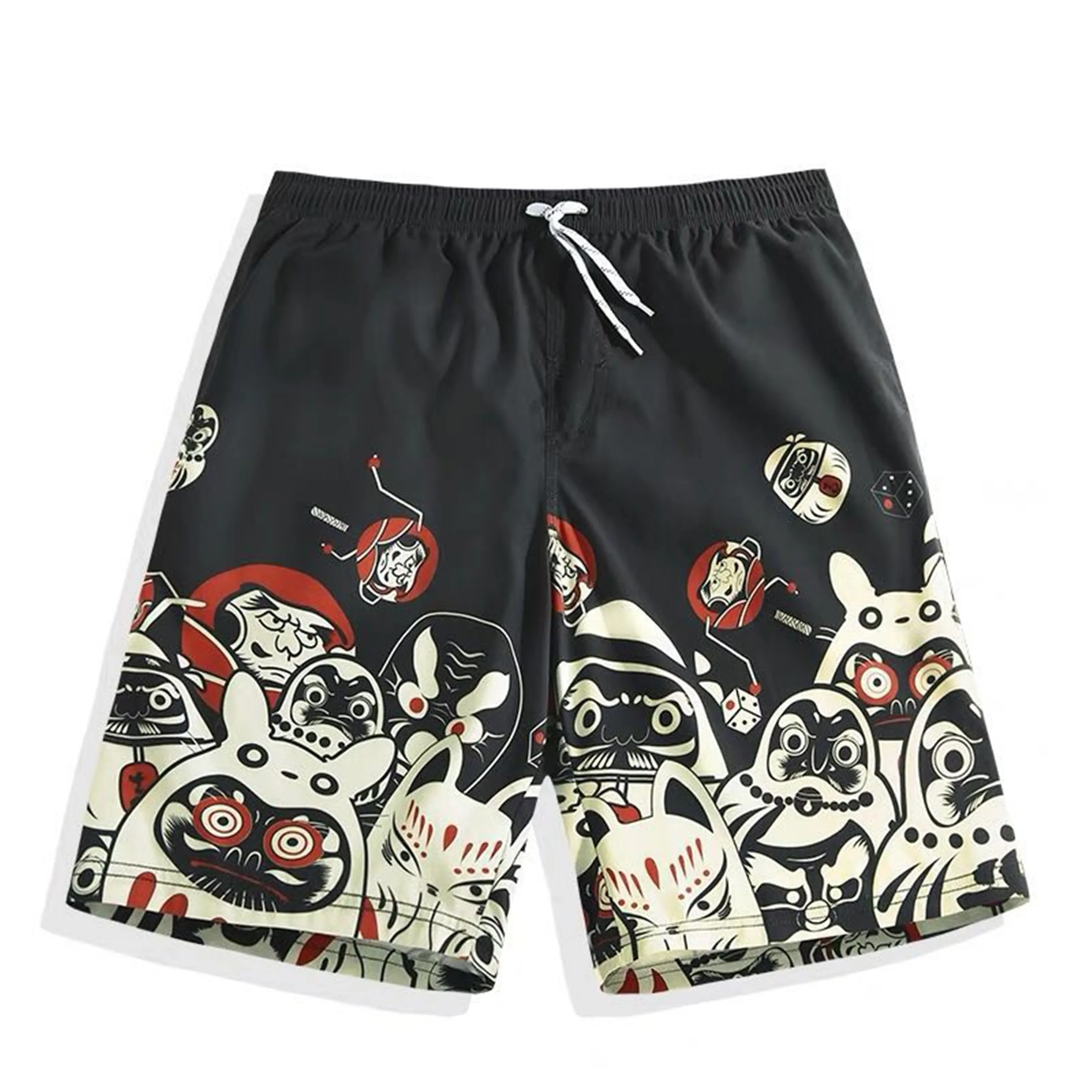 
New style beauitful print microfiber peach skin 100% polyester Brushed Fabric beach pants Beachwear summer for clothing fabrics 