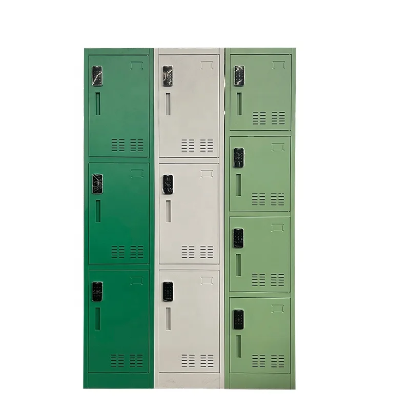 Steel locker Cabinet digital locker password locker  with  4 doors