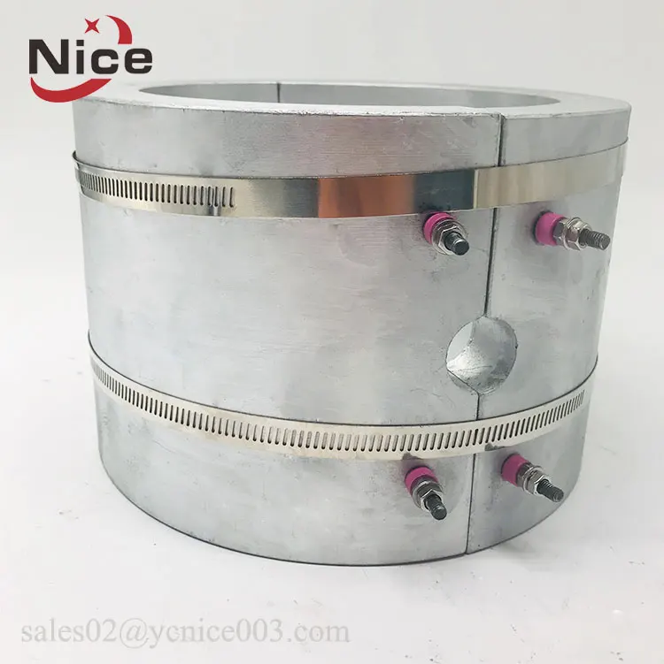 Алюминиевый резьбовой обогреватель 170*150 мм для пластикового экструдера