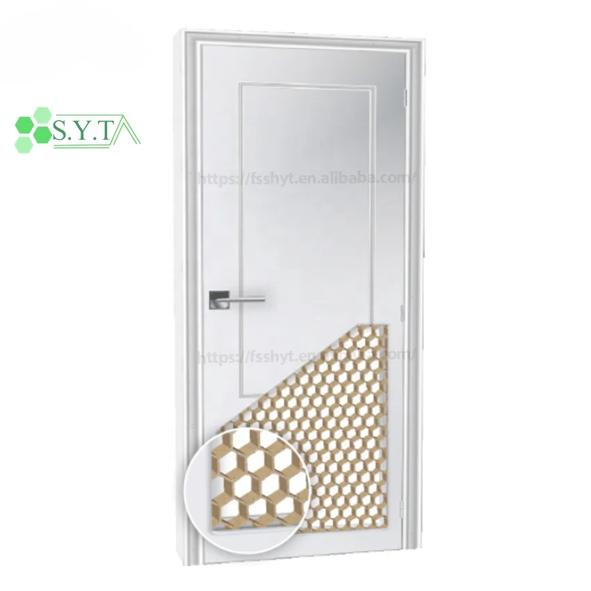 SYT wooden door inner filling wall panel core craft paper honeycomb core