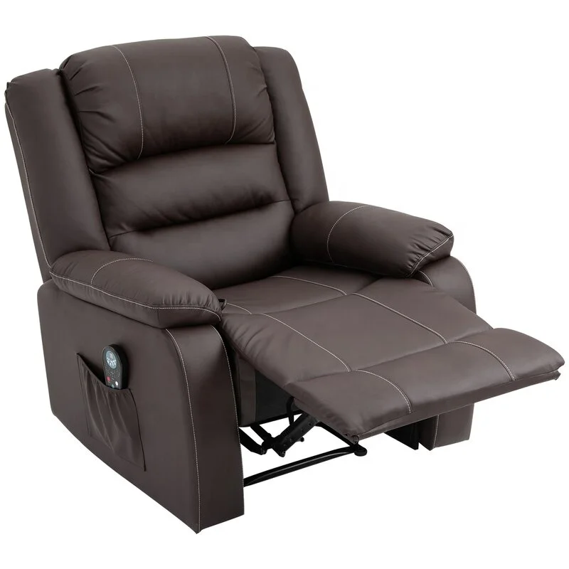 JKY Furniture Best-Selling Leather Power Electric Recliner Chair Reclining With Massage Function For Living Room