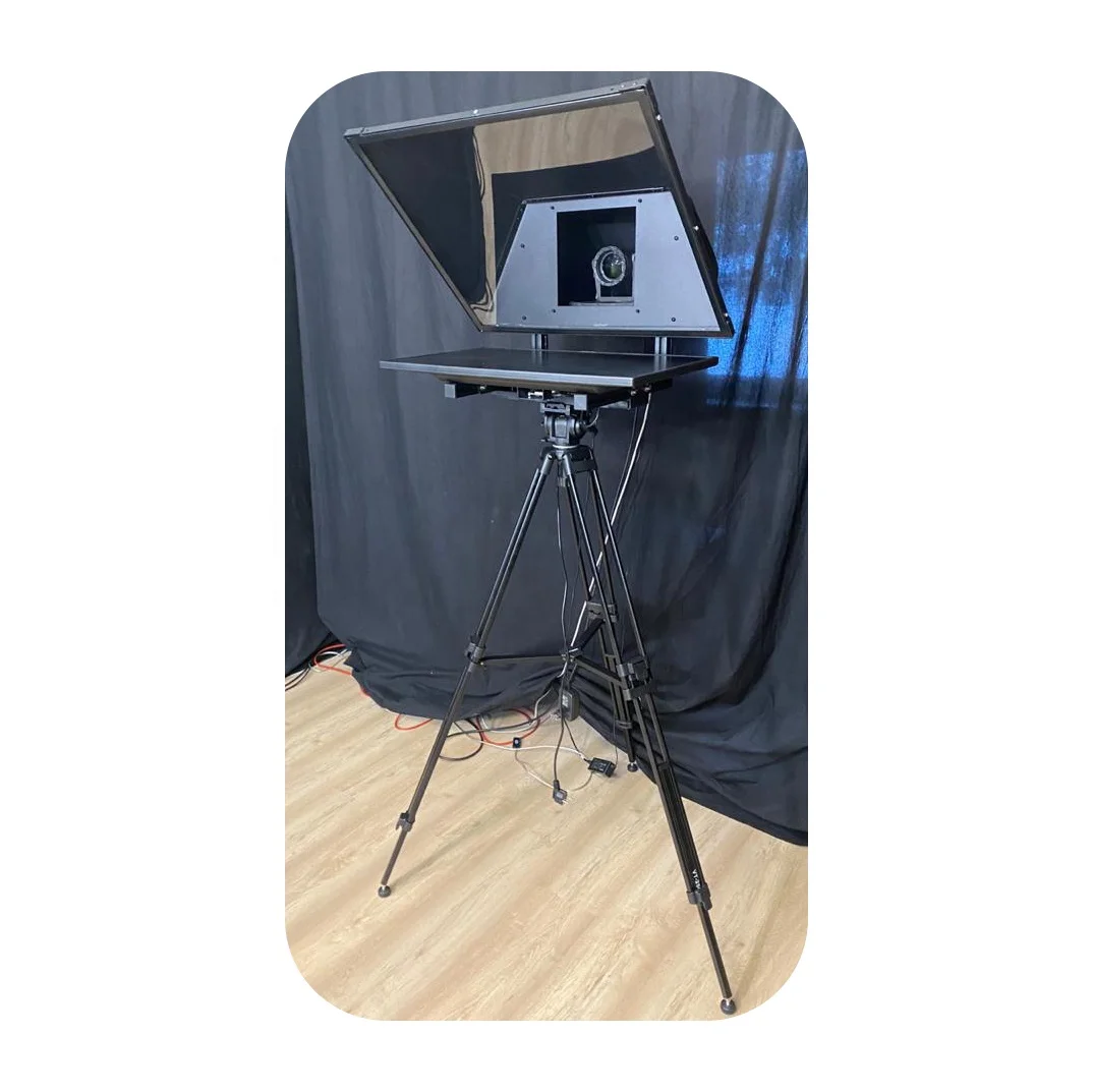 Autocue/Teleprompter with Remote Control, Big Screen Reflection, Enables to Read the Text Clearly also with Distance, Wholesale