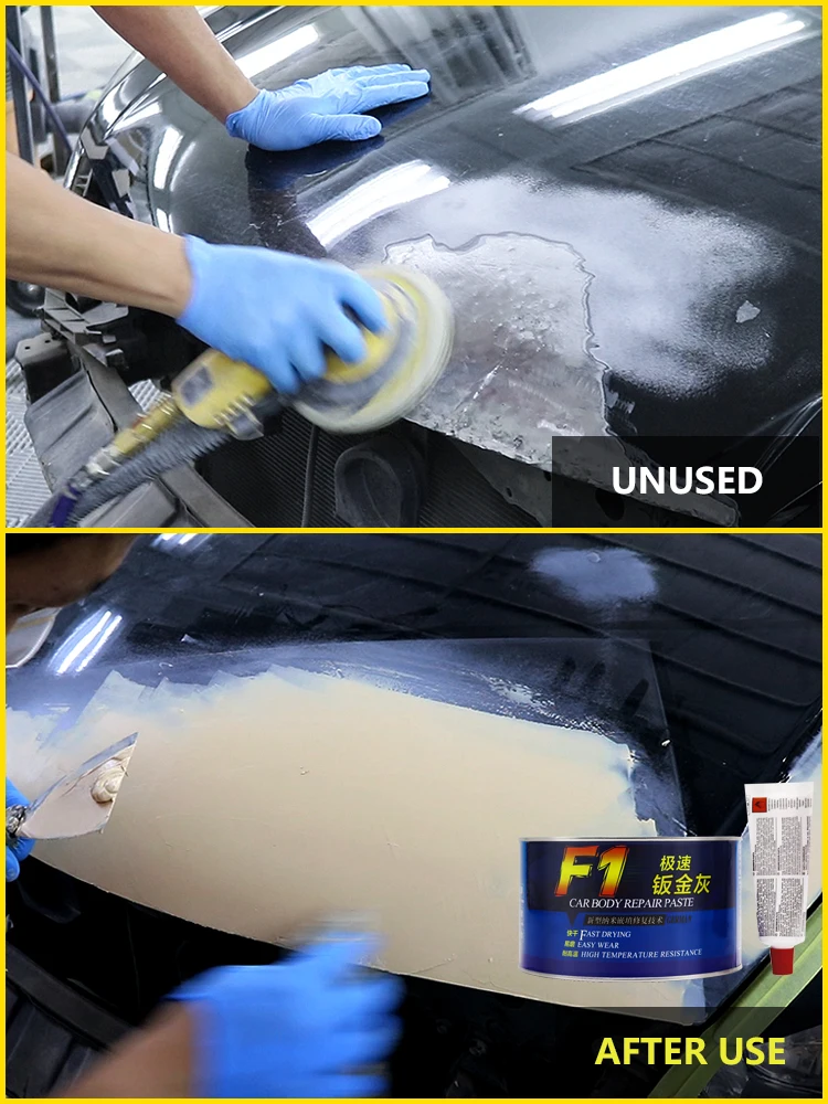 
quick repair paste car body scratches automotive surface filling putty 