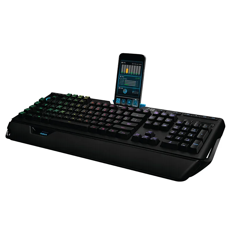 Logitech G910 Orion Spark RGB Mechanical Gaming Keyboard 9 programmable buttons Dedicated Media Control G10 gamer keyboard