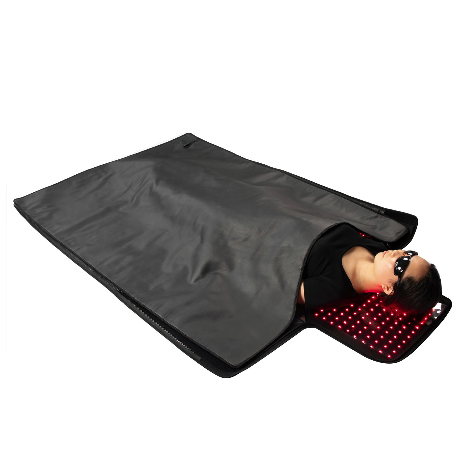 Super Size Full Body 660nm 850nm Pain Relief Sleeping Bag Near Infrared Red Light Therapy Mat Bed