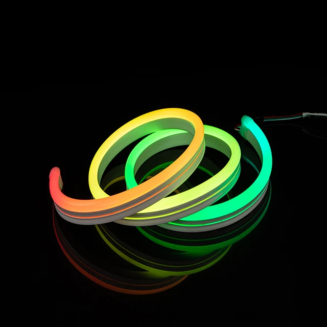 OEM Custom LED Flex Neon Sign WS2811 Digital Color Led Strips Flexible Neon Flex Rope Tube
