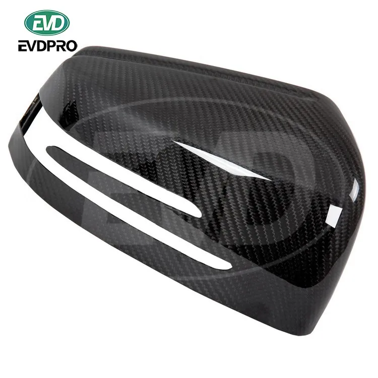CARBON FIBER SIDE MIRROR COVER FOR 2013-2016 MERCEDES BENZ A-CLASS W176 A180 A200 A250 A260 AMG A45