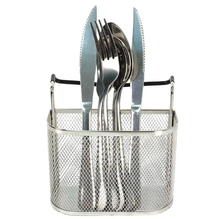 Kitchen Metal Hanging Over The Sink Organizer Sponge Holder Brush Storage Drying Drain Basket 304 Stainless Steel Sink Caddy