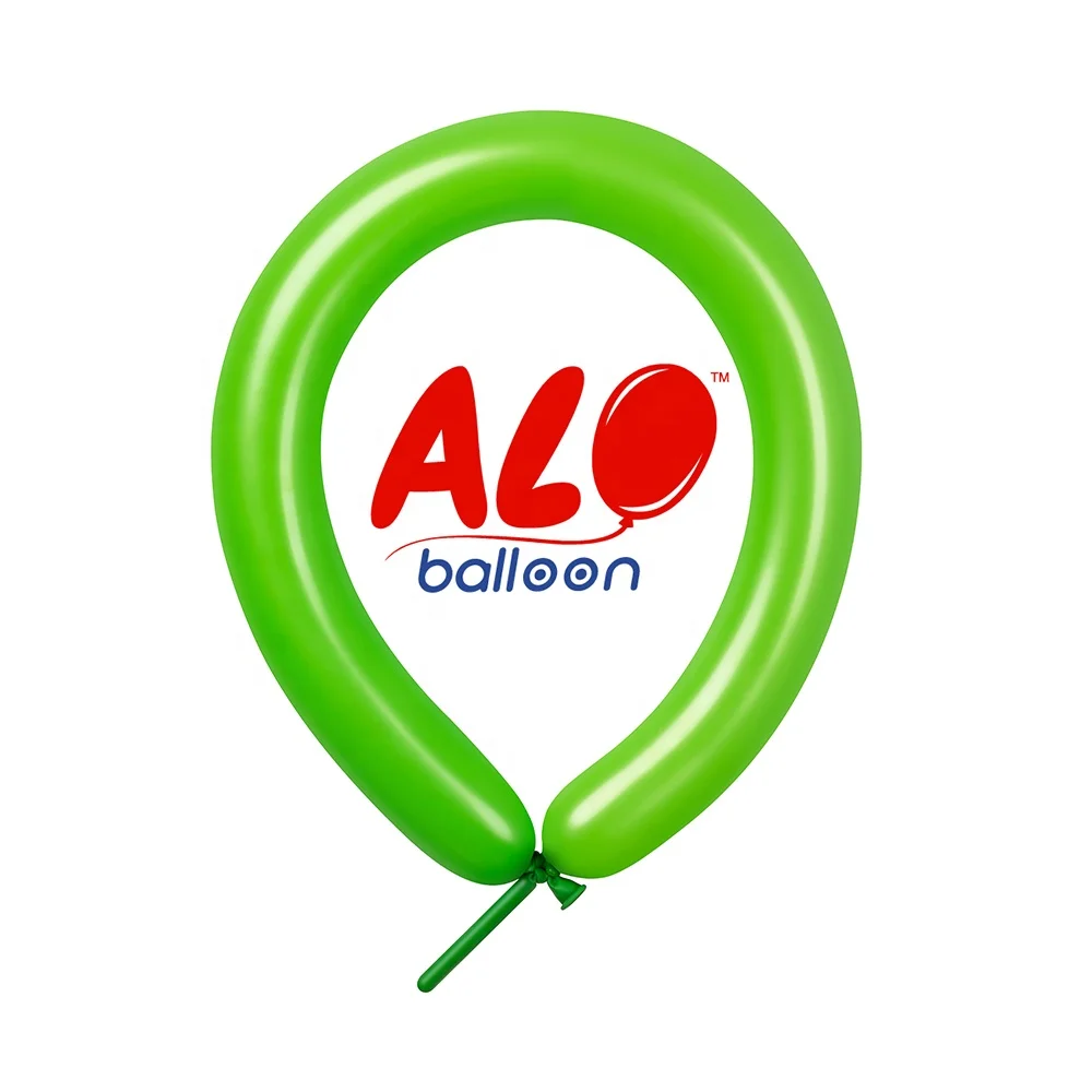 High Quality Twisting Animal Latex Chrome Pastel Macaron Plain Decoration Modelling 360 260 160 Magic Long Shape Balloons