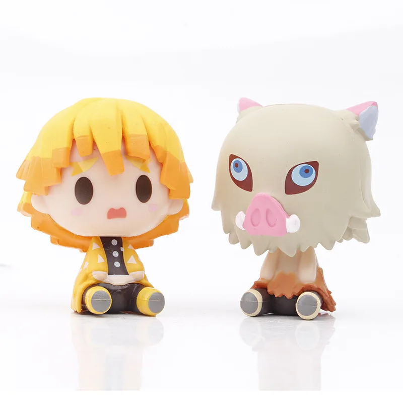Лидер продаж персонализированная фигурка OME из полиуретана ПВХ Tsuyuri Kanao Hashibira Inosuke Demon slayer Kamado Tanjirou