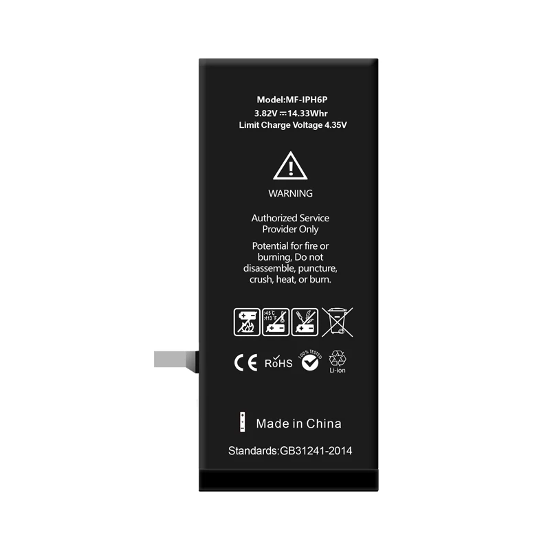  Оригинальный oem Новый аккумулятор для мобильного телефона iphone apple 6