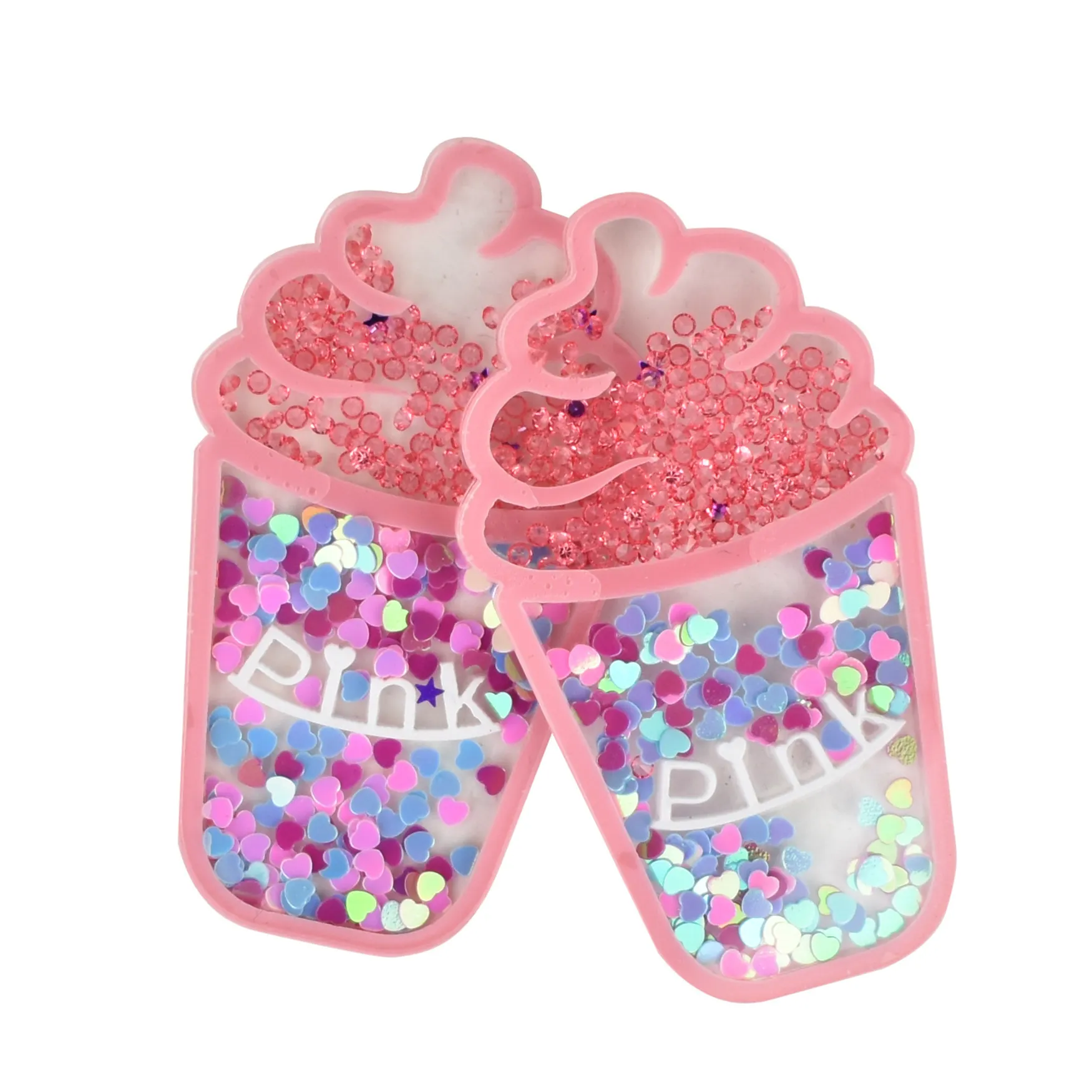 HSDRIBBON акриловый шейкер для мороженого из смолы для рукоделия