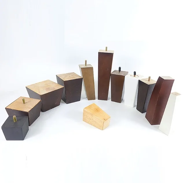 10cm wooden furniture square wooden sofa legs Square wood furniture legs