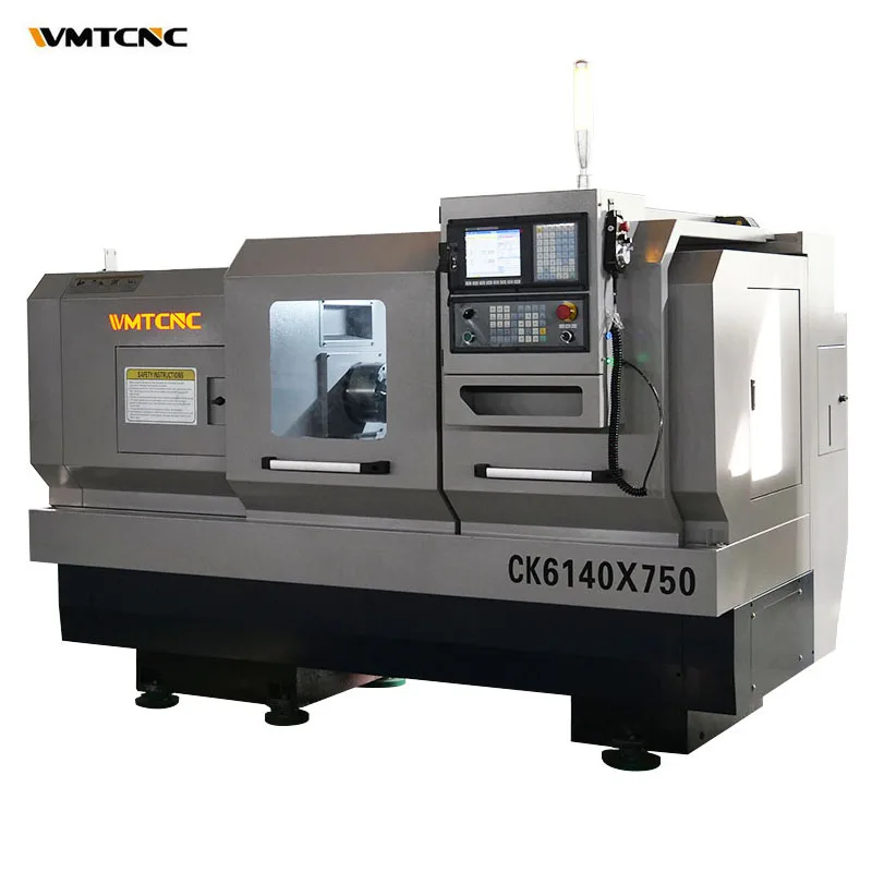 CE Сертифицированный небольшой токарный станок с ЧПУ CK6140X750 mquina de torno cnc для металла с живыми инструментами