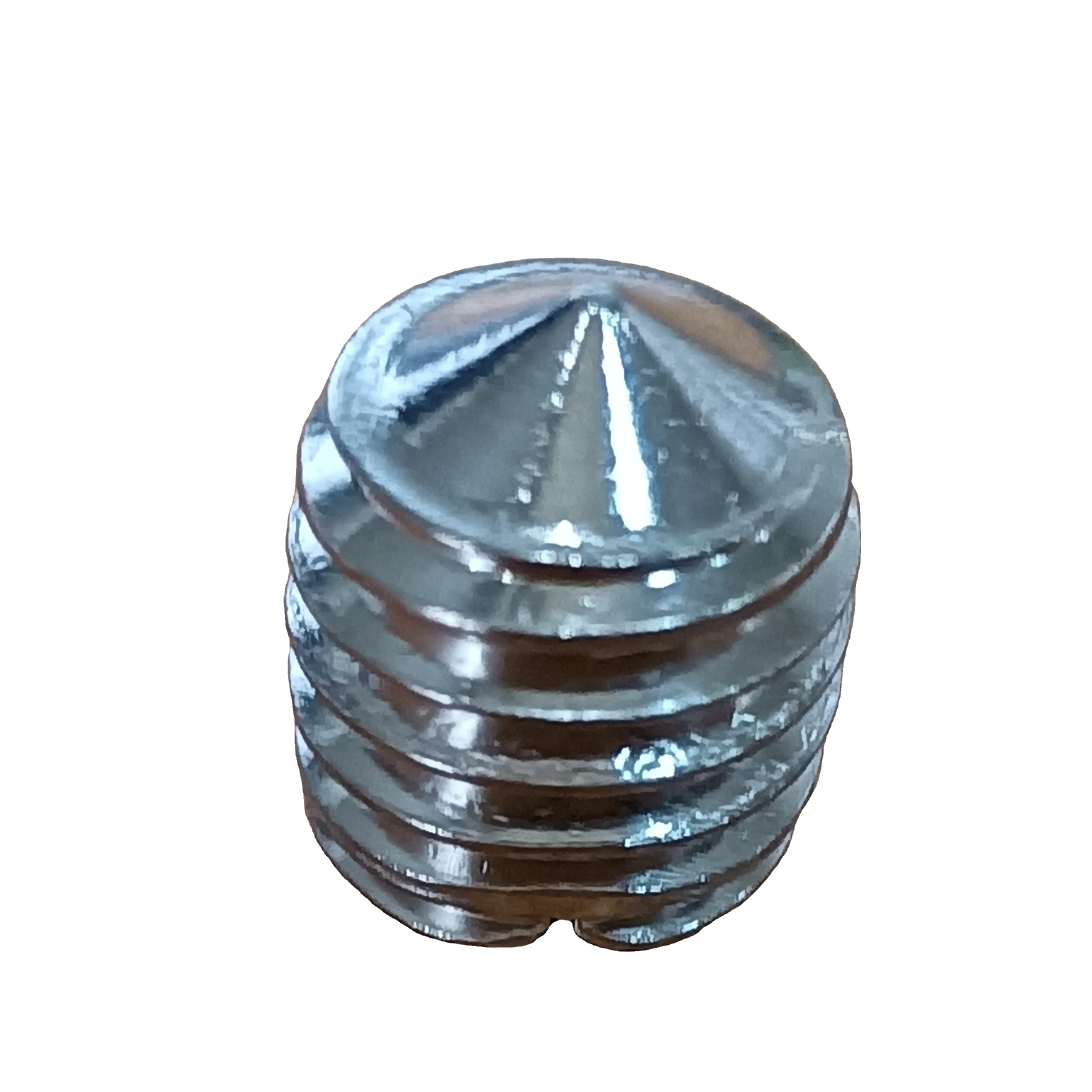 MINGLU Slotted set screws with cone point DIN553 ISO7434 by stainless steel