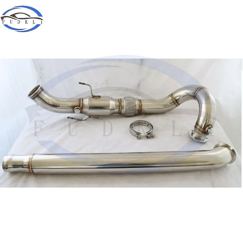 Exhaust downpipe for SAAB 900/9-3 Stainless steel exhaust pipe with catalyst