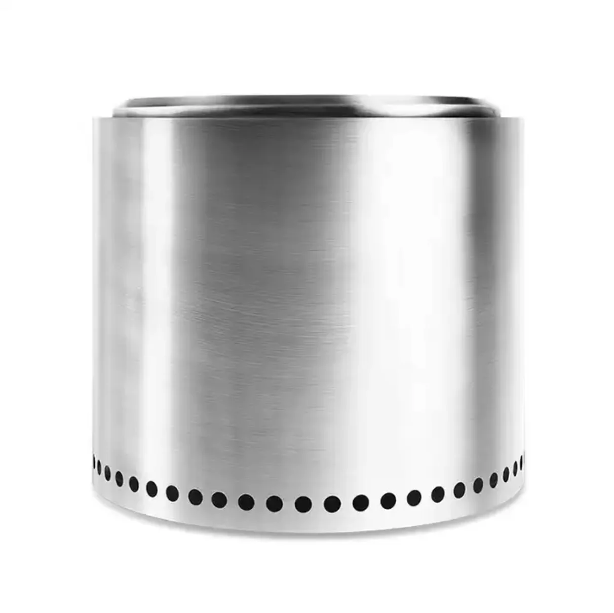 SOLO WILD Custom Multi Size Round No Smoke Charcoal Firewood Furnace Cooking Smokeless Portable Outdoor Burning Wood Camp Stove