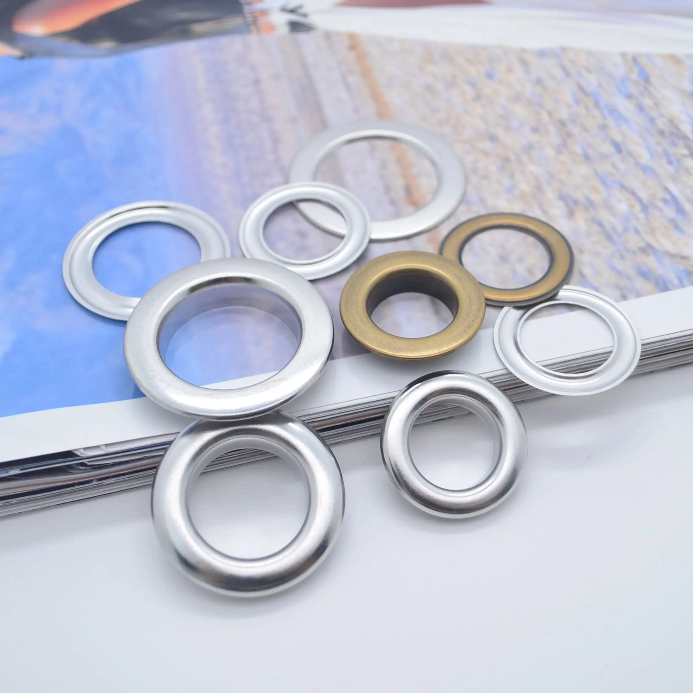 High quality custom garment craft eyelets stainless steel clothing snap eyelets for shoes clothing