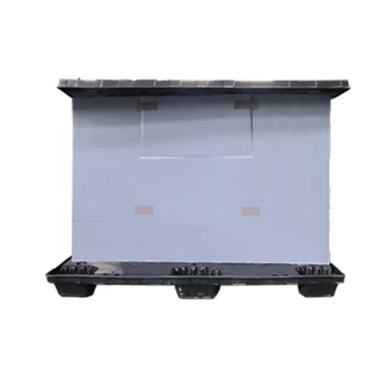 Foldable packaging industrial plastic pallet box panel crate bin foldable pallet sleeve manufacturer sales